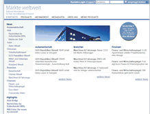 Tablet Screenshot of maerkte-weltweit.de
